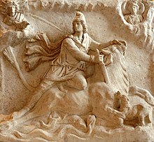 Mithras tauroctony Louvre Ma3441b.jpg