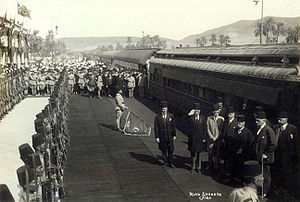 Opening ceremonies of the Luxor-Aswan line