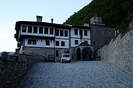 View from the entrance of the monastery