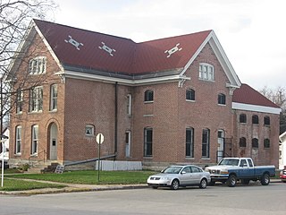 <span class="mw-page-title-main">Morgan County Sheriff's House and Jail</span> Historic government buildings in Indiana, United States