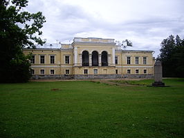 Het hoofdgebouw van landgoed Muuga