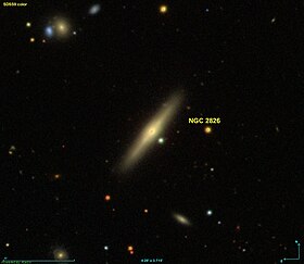 Az NGC 2826 cikk szemléltető képe