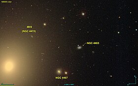 Suuntaa-antava kuva artikkelista NGC 4465