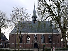 NH-kerk aan de Nedereindseweg 3, Nieuwegein (Jutphaas), gebouwd in de 1819 (rijksmonument)
