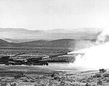 280 mm "Atomic Annie" firing the Shot GRABLE, May 25, 1953 NNSA-NSO-952.jpg