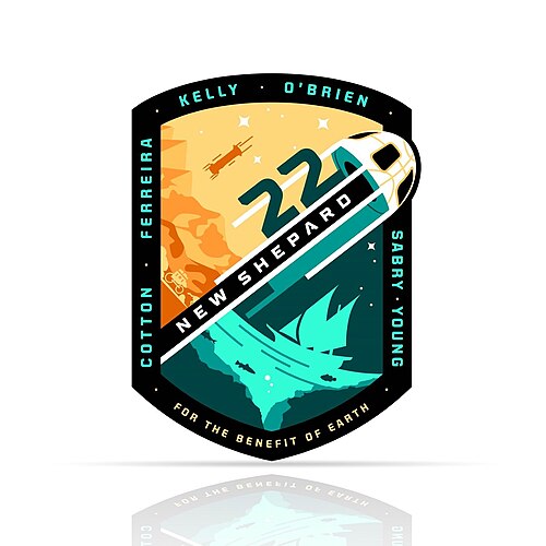 Image: NS 22 Mission Patch