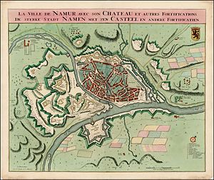 Namur-fæstningen 1745