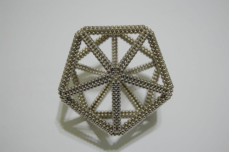 File:Neodymium Magnet Ball Icosahedron - (1).jpg