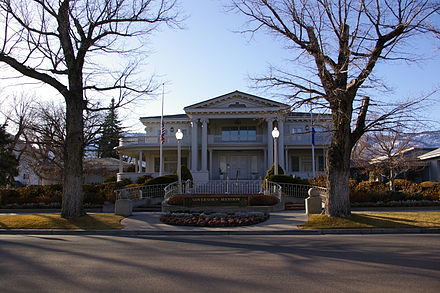 Nevada Governor's Mansion, Carson City