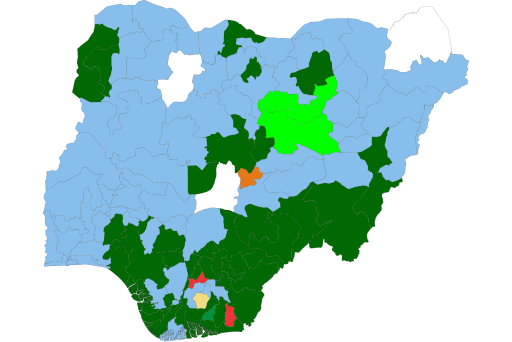 File:Nigerian Senate composition as of November 2022.svg