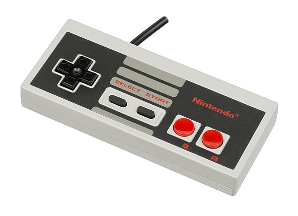 The iconic NES controller