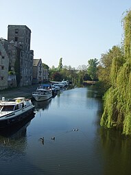 L'Erdre à Nort-sur-Erdre.