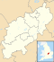 Northamptonshire UK district map (blank).svg