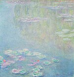 "Nymphéas" (1908) de Claude Monet (W1733)