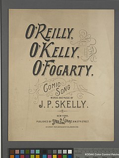 Joseph P. Skelly Composer (1850-1895)