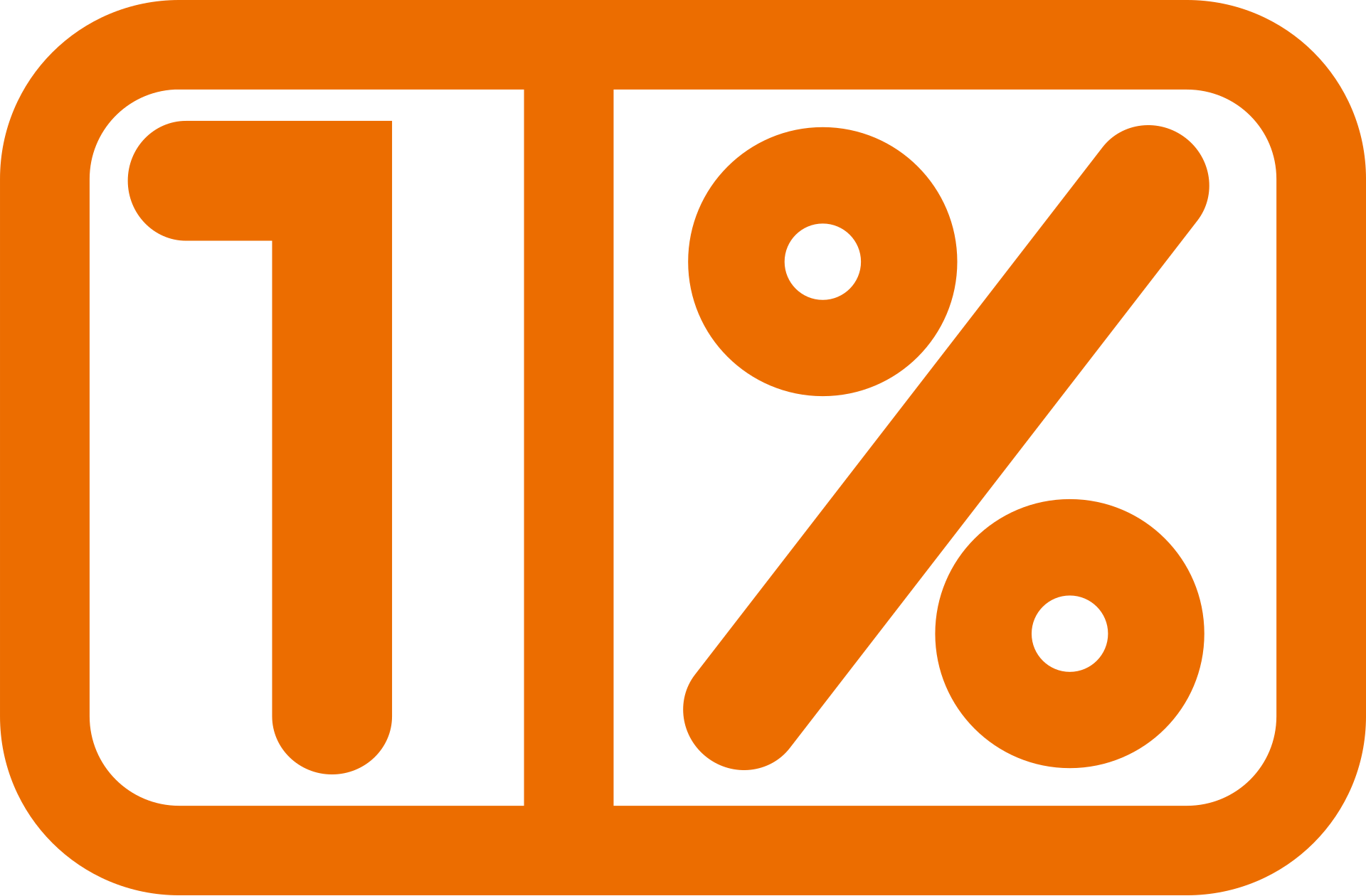 Logotyp 1%