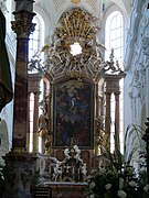 Main altar Crowning of Mary