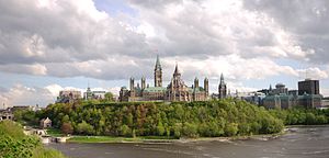 Parlamentshügel von Ottawa