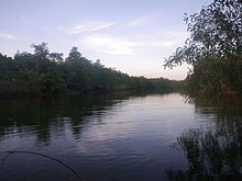 Sihanoukville section of the Banana pancake trail Ou trojak jet river Otres Marina.jpg