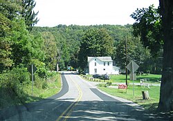 PA 715 nb approaching PA 191 (2), Sept. 2023.jpg