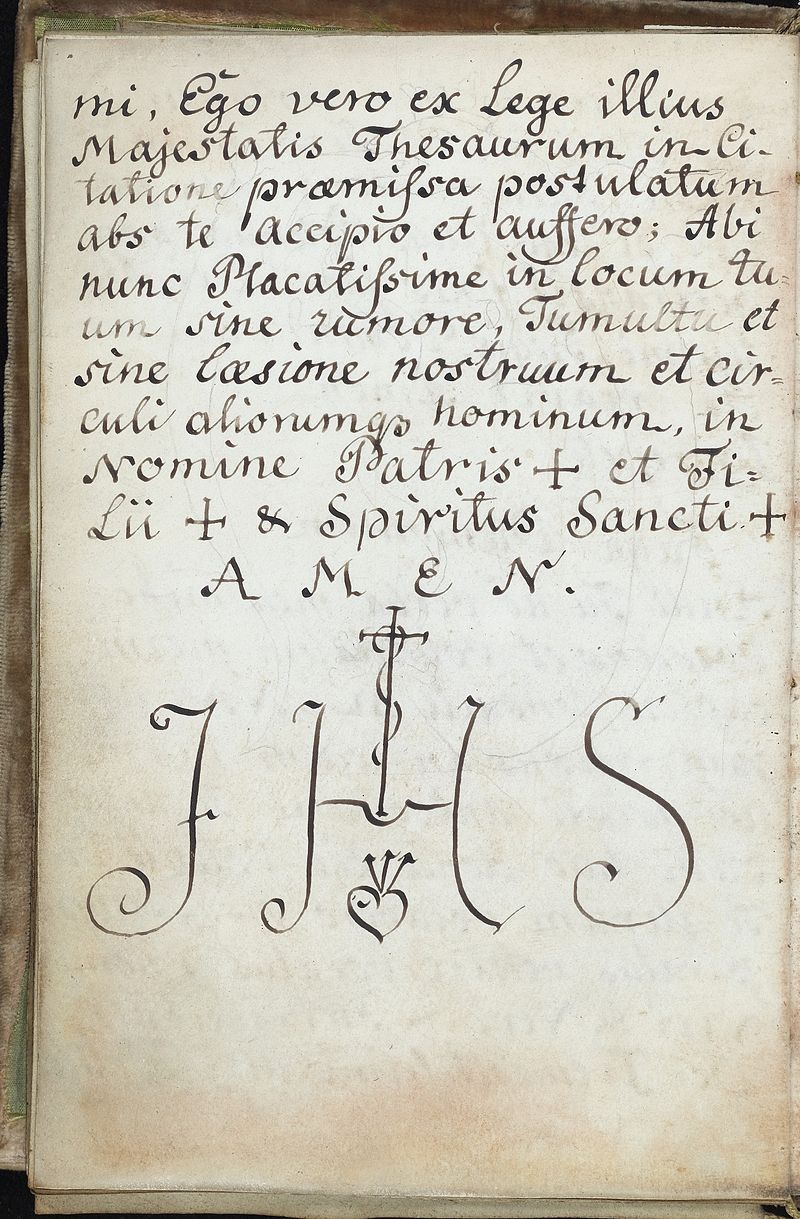 Page of text from Cyprianus, 18th C Wellcome L0040811.jpg