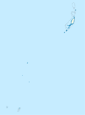 Карта розташування Палау