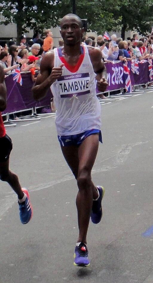 Patrick Tambwé - London 2012 Men's Marathon