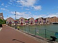 Part of the Shadwell Basin Housing project, built between 1986-88. [673]