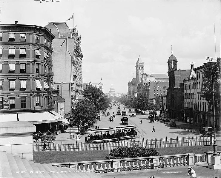 File:Pennsylvania Avenue from the Dept. of the Treasury.jpg