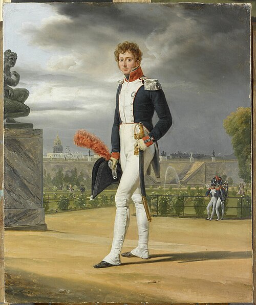 Philippe Lenoir, (1785–1867), French painter, in his National Guard uniform. By Horace Vernet (1789–1863)