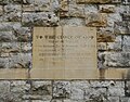 Plaque on the eastern side of the nineteenth-century Christ Church in Bexleyheath. [271]