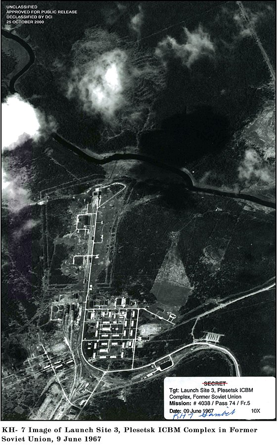 1967 photo from a US spy satellite