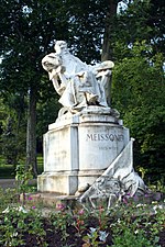 Monument til Jean-Louis-Ernest Meissonier (1891), Poissy