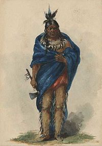 Comcomly's mercantile skills as an intermediary gained him significant profits in deals with Fort Astoria. In particular he controlled the sale of many of the pelts originating from the Chinookan, Chehalis and Quinault nations. Portrait of Chief Comcomly.jpg