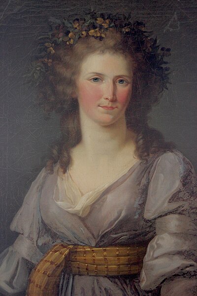 File:Portrait presumed to be Louise Marie Adélaïde de Bourbon by an unknown artist (Château de Bizy).jpg