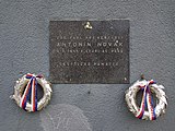 Praha - Bubeneč, Čs. armády 4, pamětní deska