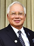 Malaysias premiärminister, Dato 'Sri Mohd Najib Bin Tun Abdul Razak, på Hyderabad House, i New Delhi den 26 januari 2018 (beskuren) .jpg