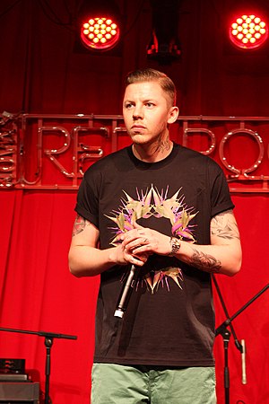 Labrinth is featured on the 2010 Professor Green track "Oh My God". Profesor Green2012.jpg