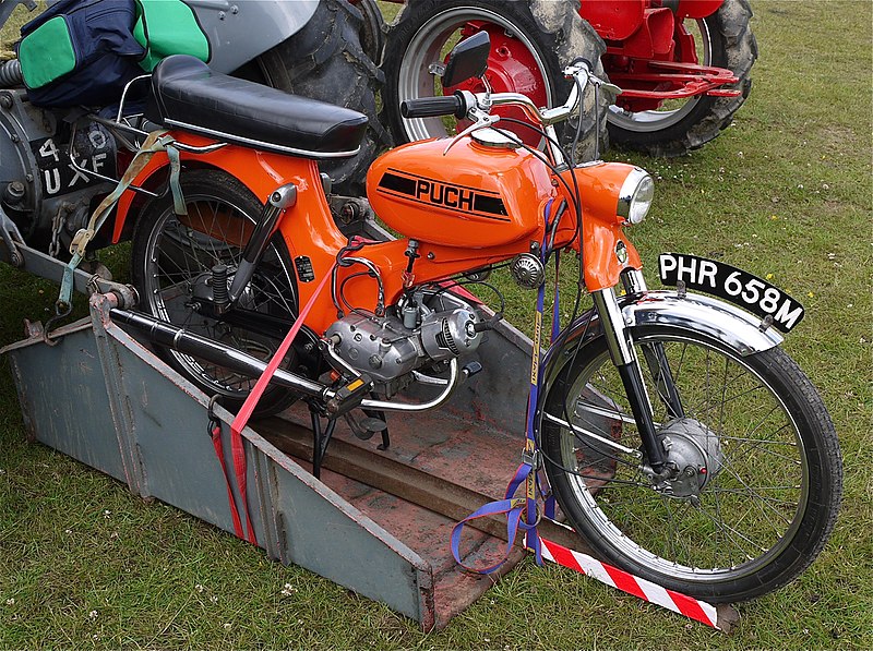 File:Puch moped, pity it stayed on the trailer - Flickr - mick - Lumix.jpg