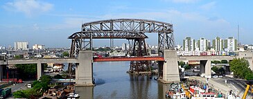 Bridge on Riachuelo-Matanza river