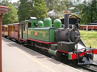 <span class="mw-page-title-main">Puffing Billy Railway</span> Narrow-gauge heritage railway in Melbourne, Australia