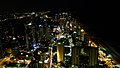 Gold Coast - Q! kulesinde gece manzarası