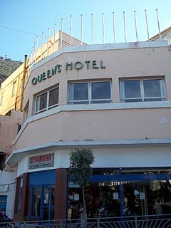 Queens Hotel, Gibraltar Building in Gibraltar