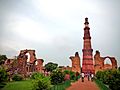 Another view of the Qutub Minar Grounds