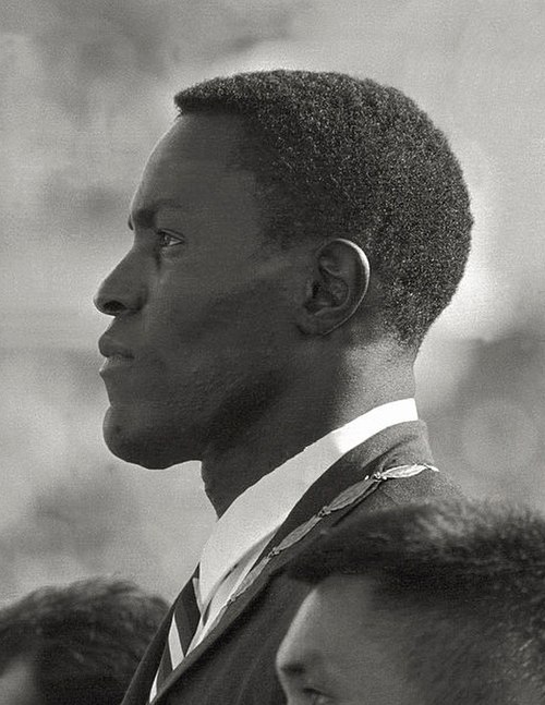 Johnson at the 1960 Olympics