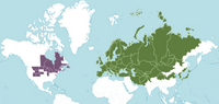 Миниатюра для Файл:Range map of Juncus compressus.png