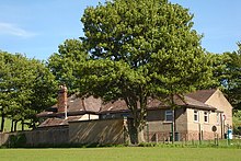 Rear view of Eassie Primary School Rear aspect of Eassie School.jpg