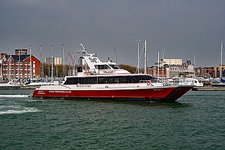 <i>Red Jet 1</i> Former Isle of Wight passenger catamaran ferry