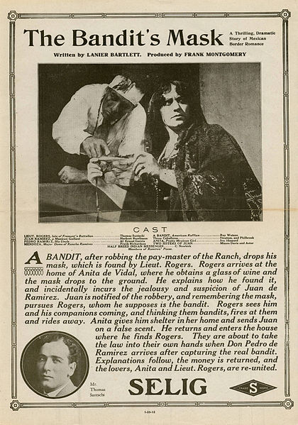 File:Release flier for THE BANDIT'S MASK, 1912.jpg