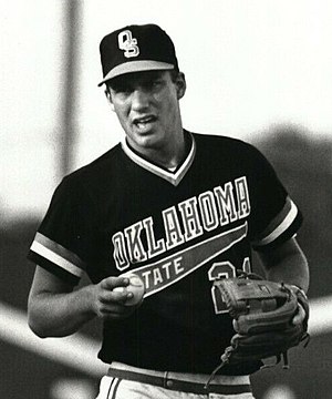 Ventura with Oklahoma State in 1987